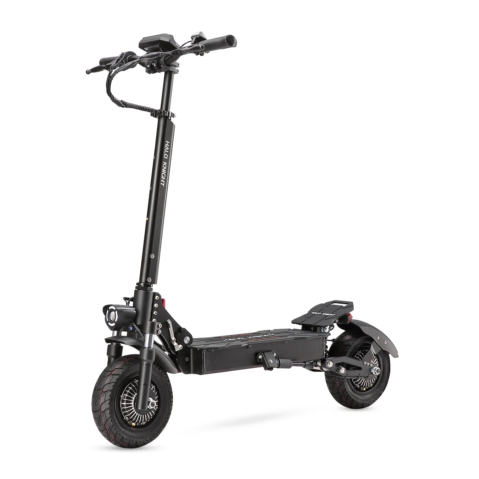HALO KNIGHT T104 Adult Electric Scooter 2400W Dual Motor 52V Foldable Kick Escooter