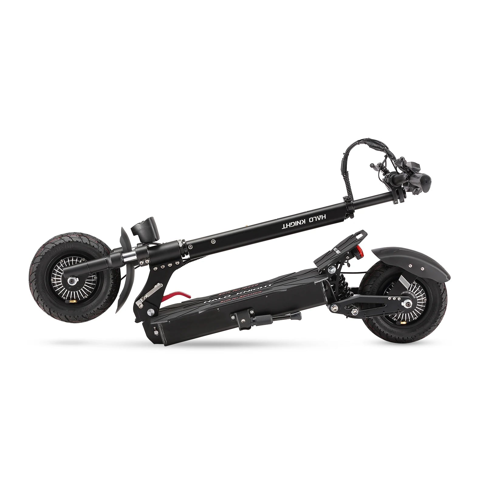 HALO KNIGHT T104 Adult Electric Scooter 2400W Dual Motor 52V Foldable Kick Escooter