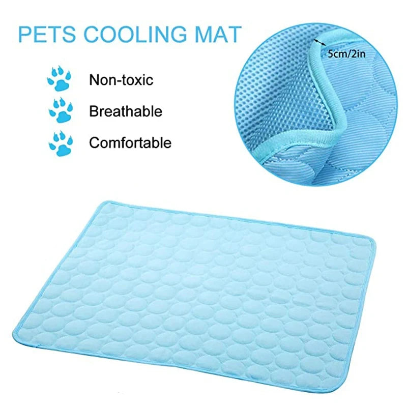 Cooling Summer Pad Mat For Dogs & Cats