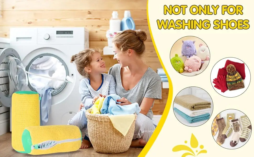 Reusable Sneaker Cleaning Bag for Washer Dryer