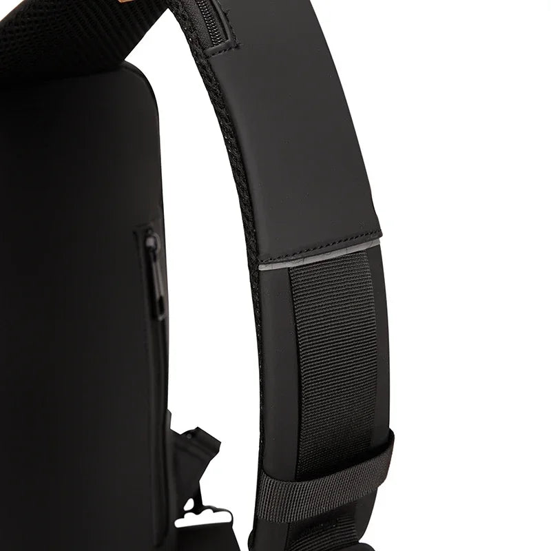 USB Shoulder Bag Crossbody Travel Sling Pack Messenger Multifunction Designer Anti-theft Pack Chest Bag Male Luxury Brand Men