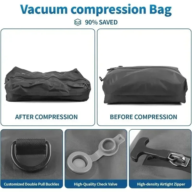 Travel Vacuum Compression Bag with Air Pump