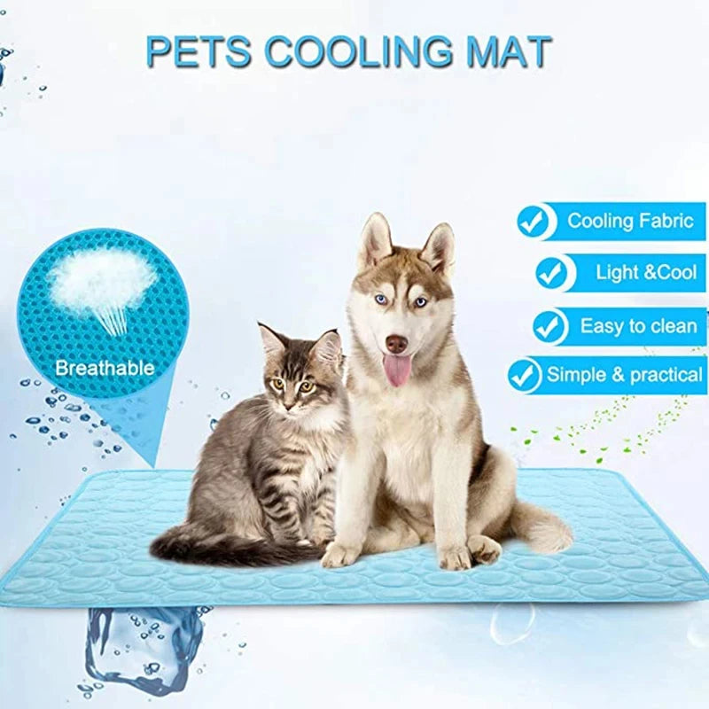 Cooling Summer Pad Mat For Dogs & Cats