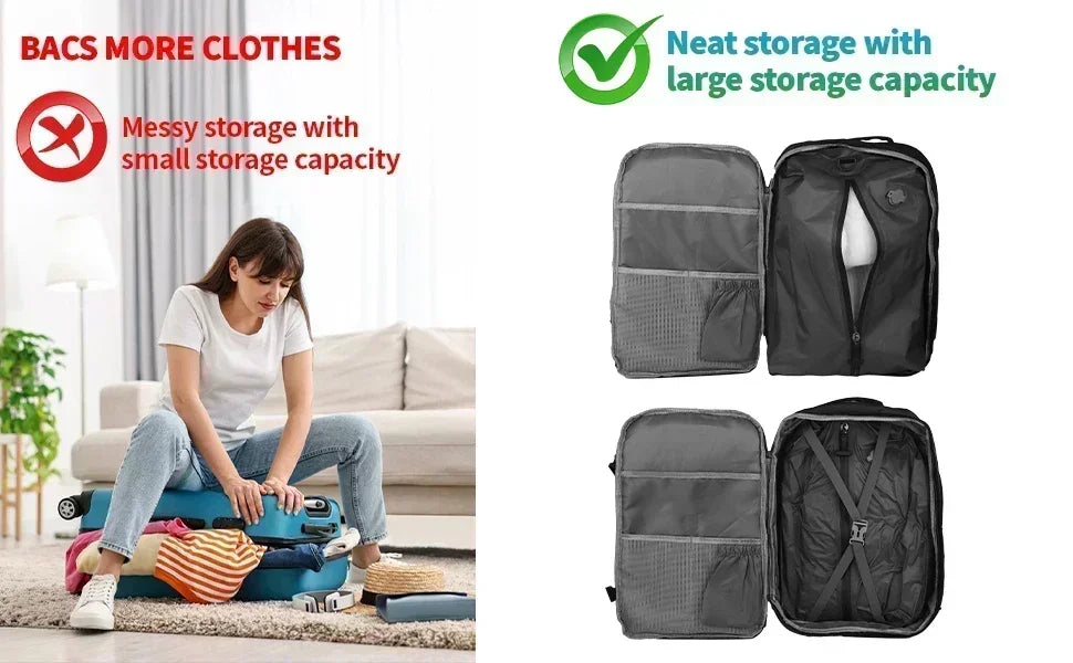 Travel Vacuum Compression Bag with Air Pump