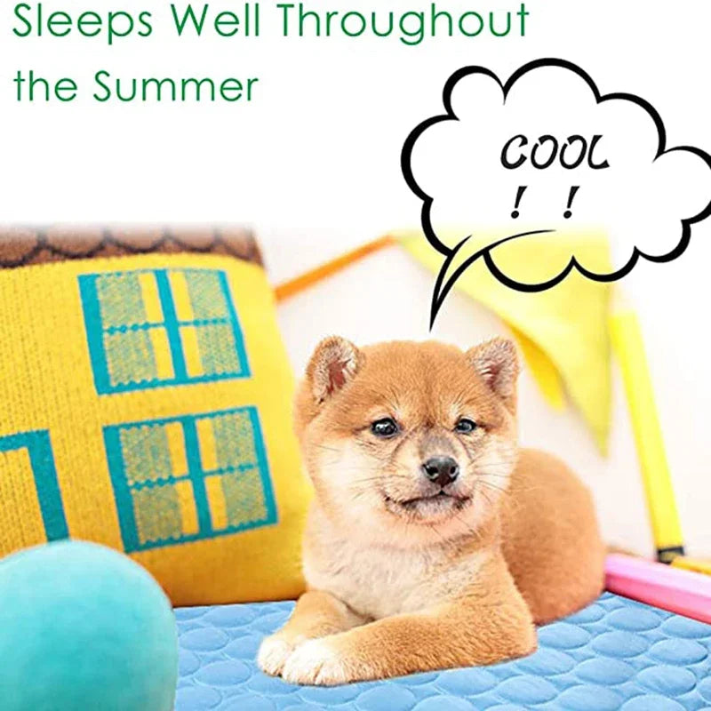 Cooling Summer Pad Mat For Dogs & Cats