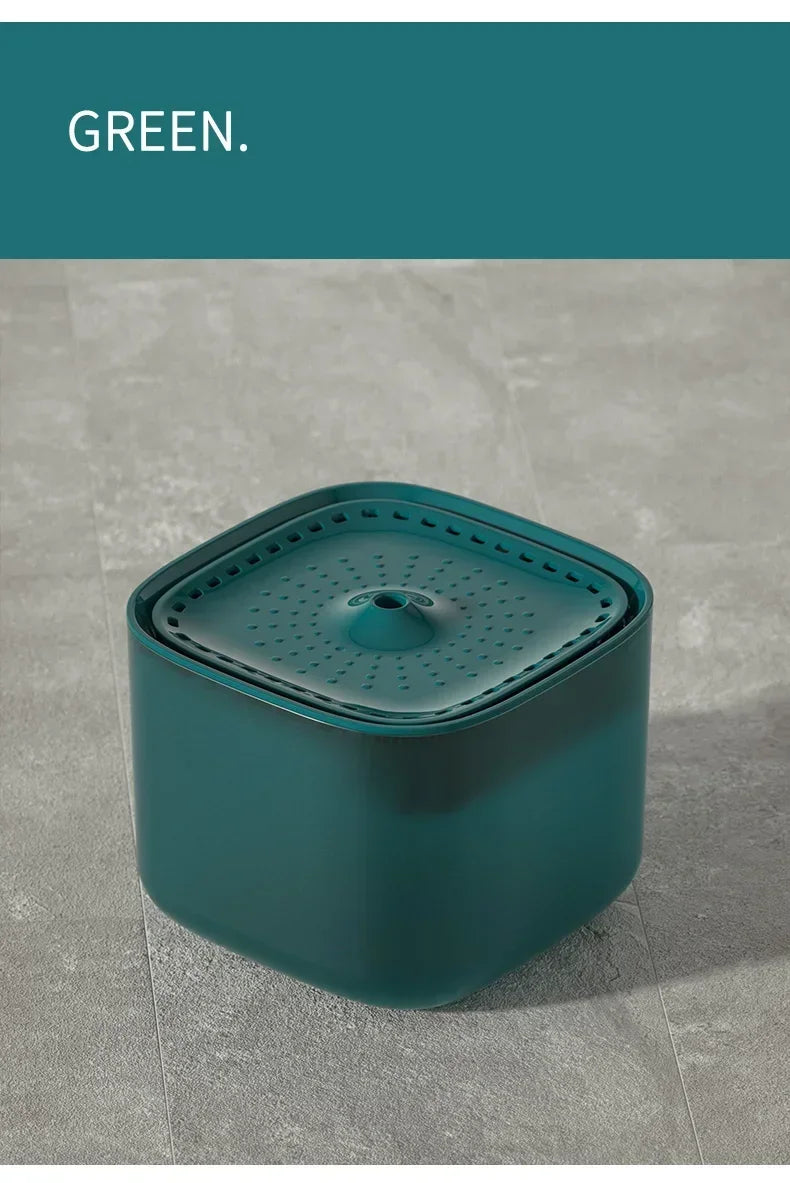 Automatic Pet Drinking Fountain Large Capacity USB Electric Silent Filter