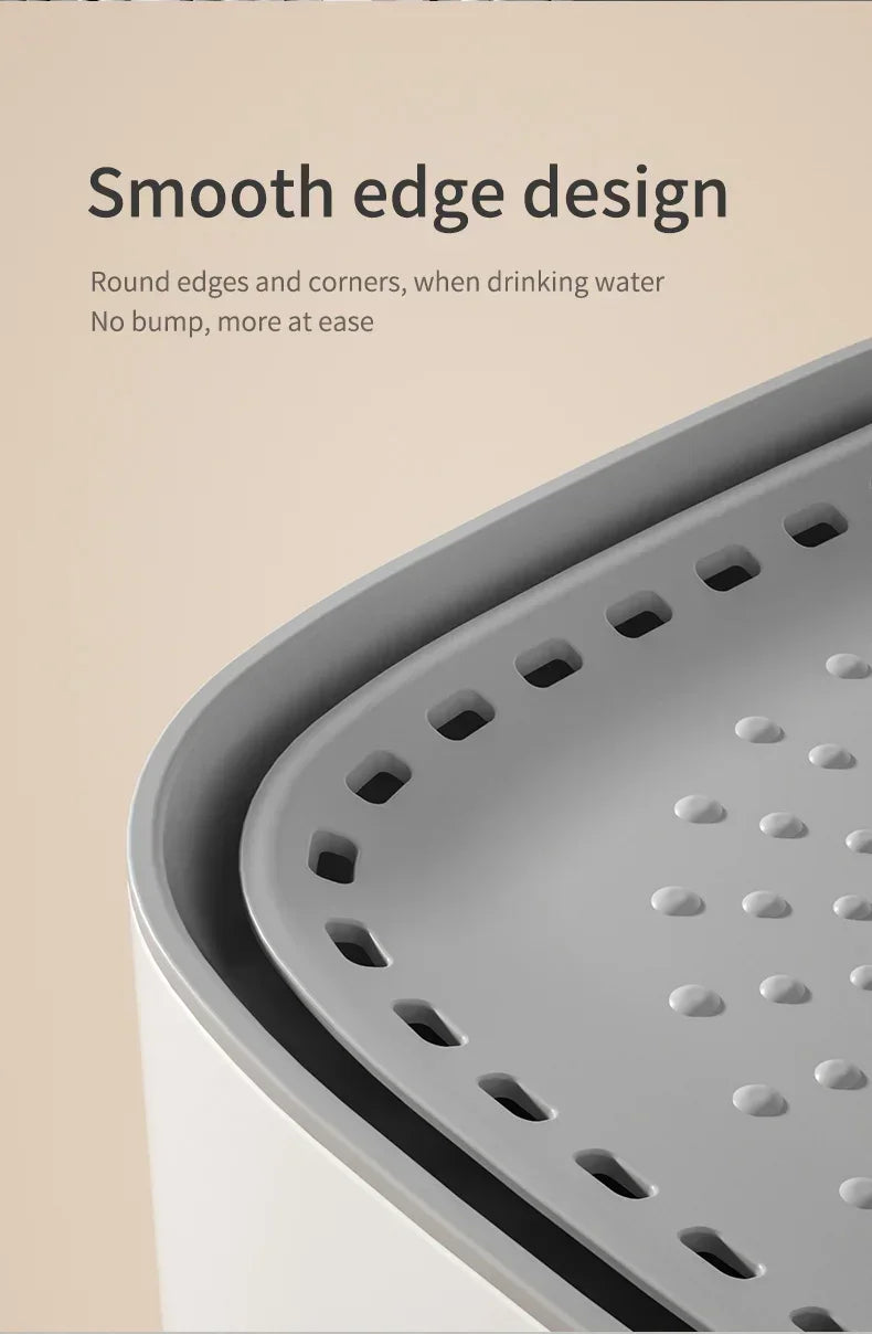 Automatic Pet Drinking Fountain Large Capacity USB Electric Silent Filter