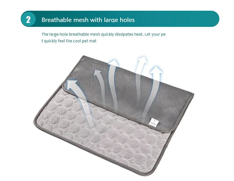 Cooling Summer Pad Mat For Dogs & Cats