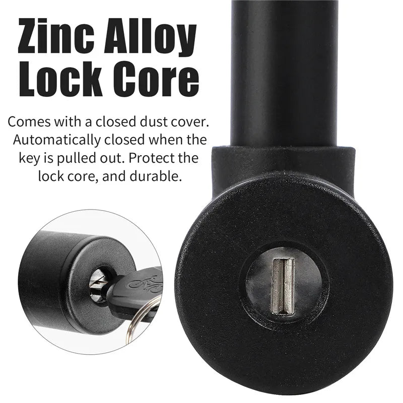 WEST BIKING Bicycle U Lock Anti-theft.