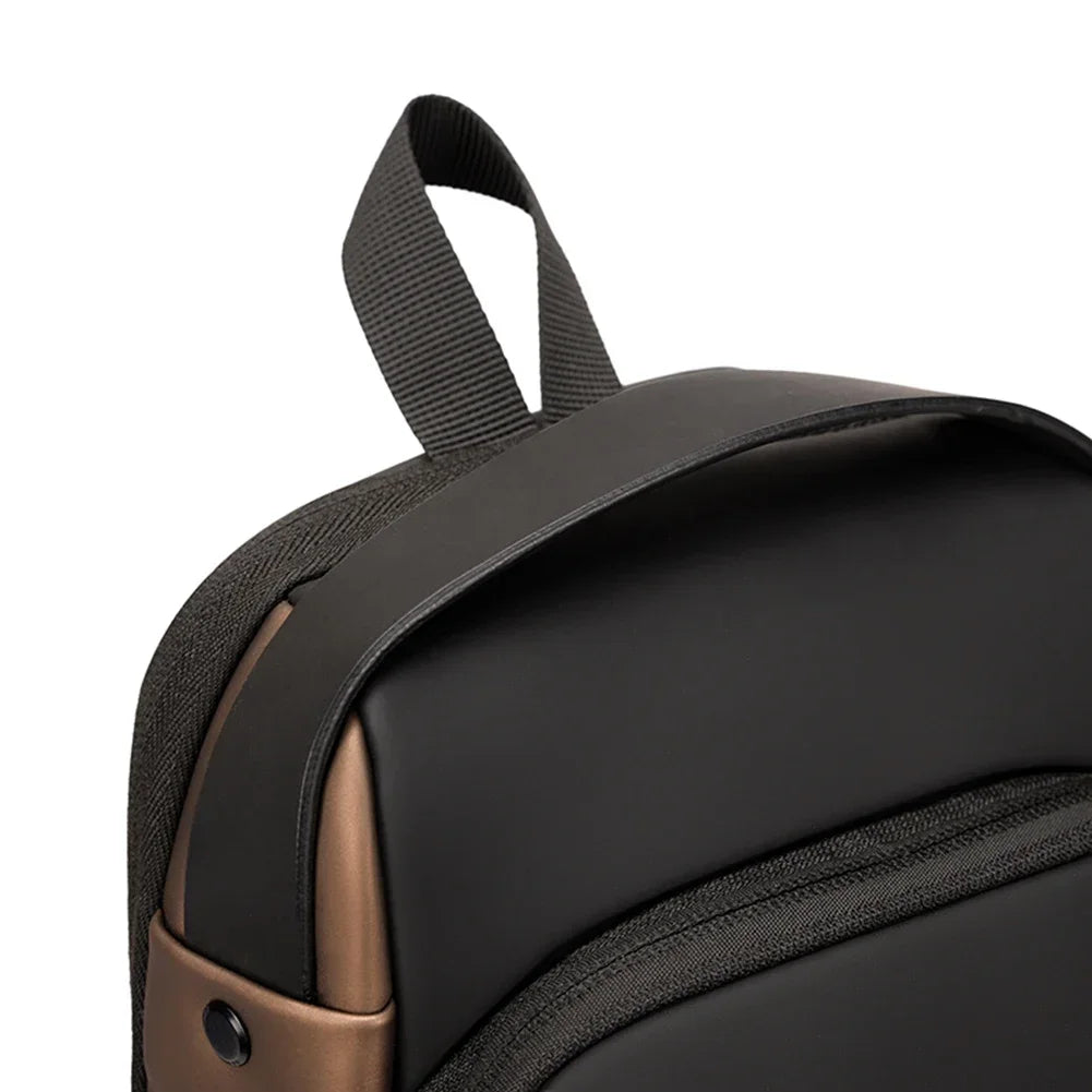 USB Shoulder Bag Crossbody Travel Sling Pack Messenger Multifunction Designer Anti-theft Pack Chest Bag Male Luxury Brand Men