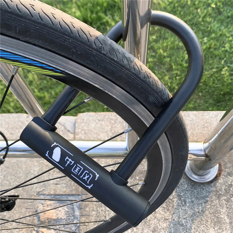 WEST BIKING Bicycle U Lock Anti-theft.