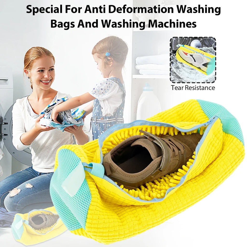 Reusable Sneaker Cleaning Bag for Washer Dryer