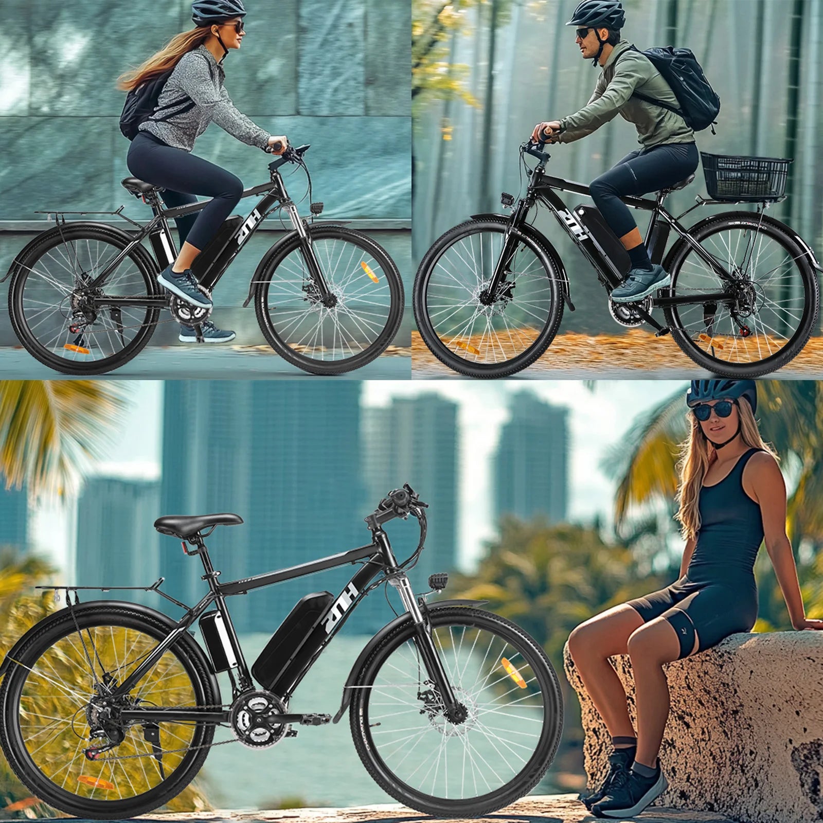ZNH Model Number: ZNH-02SR 1000W Electric Bike, 26 inch Electric Mountain Bike with 48V Battery,50Miles 20MPH E-bike.