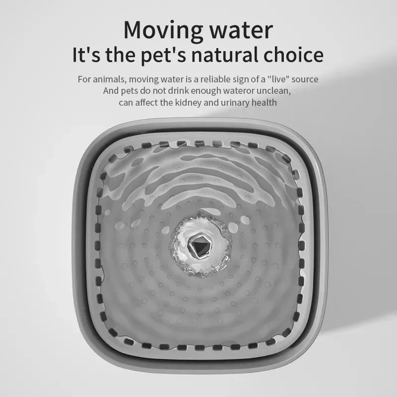Automatic Pet Drinking Fountain Large Capacity USB Electric Silent Filter