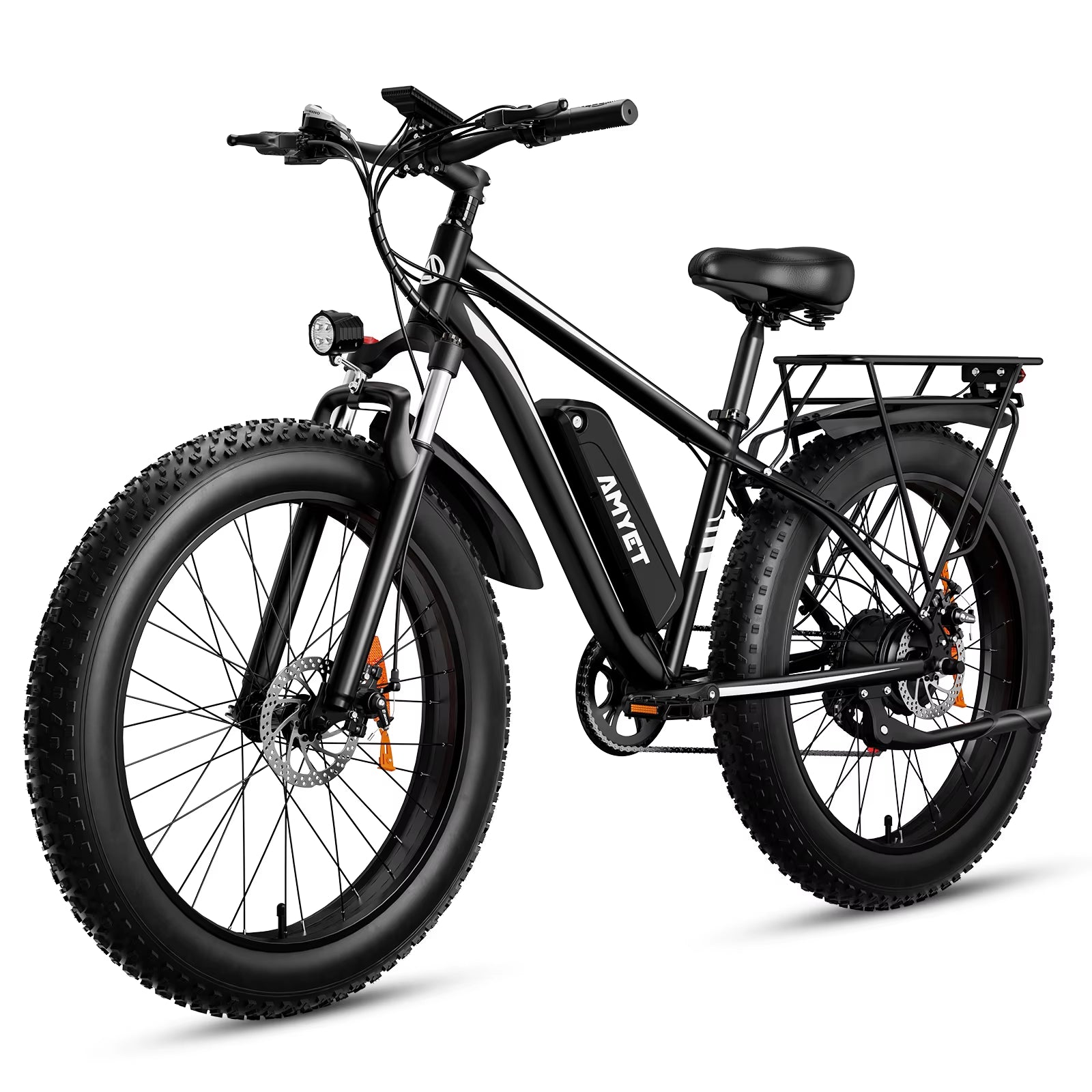 EB26 Electric Bike for Adults 1000W Electric Bicycle 48V 15AH E Bike 26" Fat Tire Mountain 31Mph Dual Shock Absorber Ebike